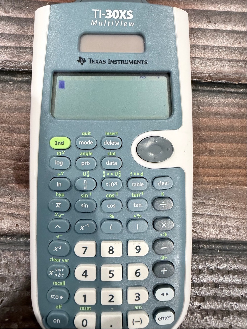 Texas Instruments TI-30XS MultiView Calculator - Teal and Gray
